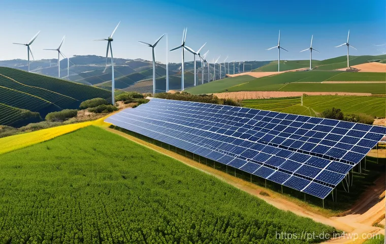 기후 변화 관련 글로벌 이니셔티브 - Image Prompt 1: Portugal's Green Energy Horizon** 기후 변화 관련 글로벌 이니셔티브 - Image Prompt 1: Portugal's Green Energy Horizon**